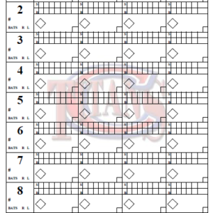 Frisco Centennial Softball Pitching Chart
